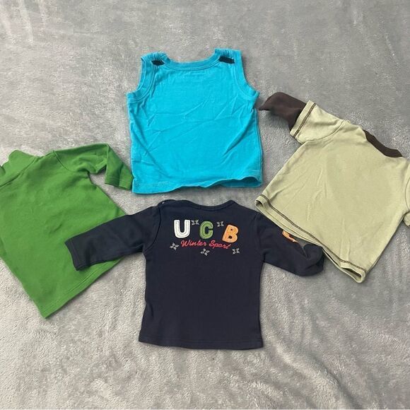 BUNDLE of Shirts United Colors of Benetton, Carter Size 3 Months - Picture 2 of 12